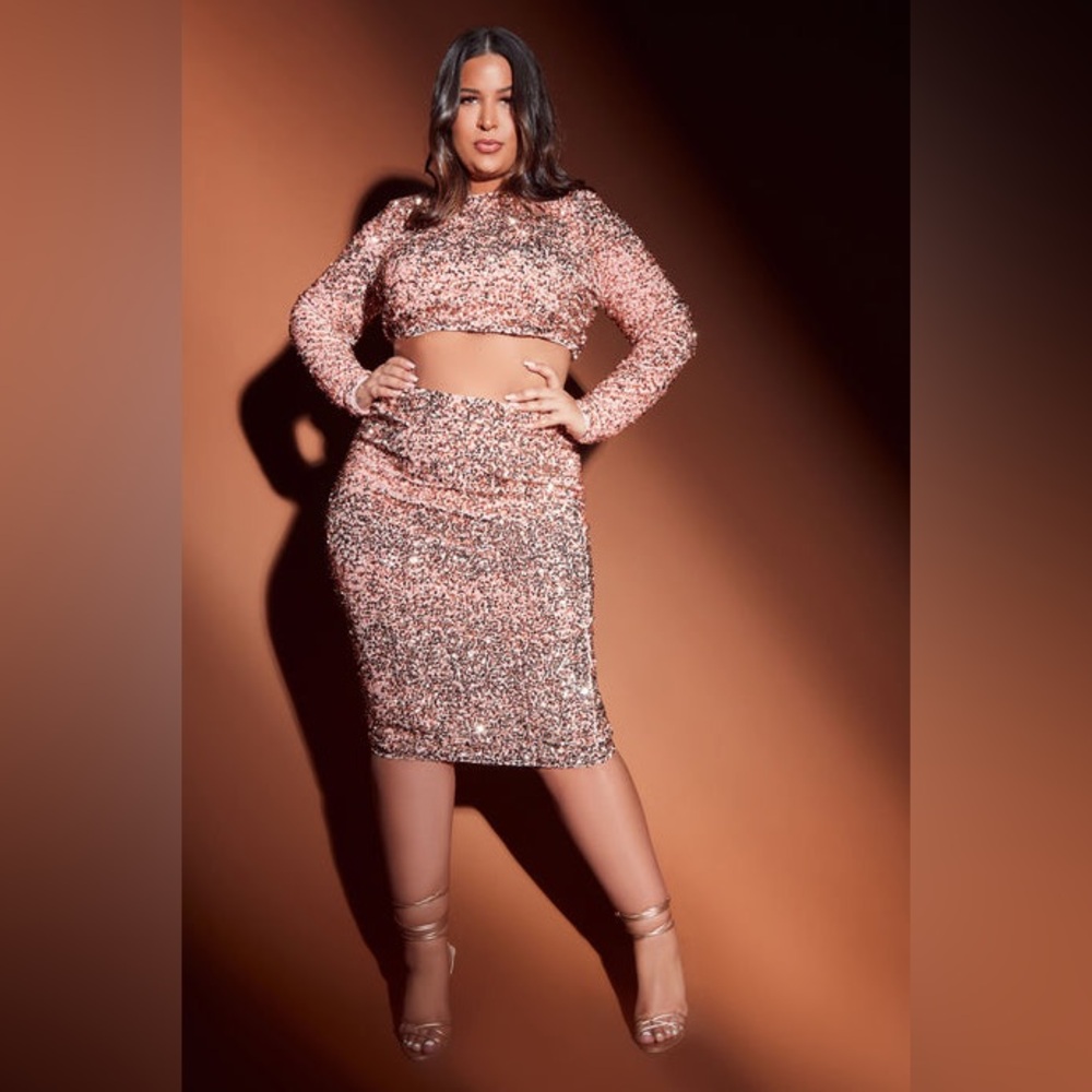 Fashion Nova Sequin Set